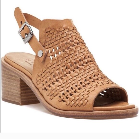 NIB Rag & Bone Wyatt Mid Heel in Natural Woven - Picture 8 of 9